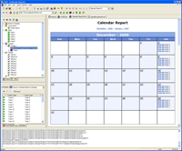Calendar report screenshot
